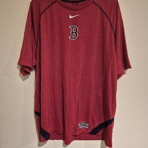 Nike Red Short Sleeve Men's Tee
